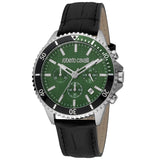 Roberto Cavalli Men's Classic Green Dial Watch - RC5G049L0015 by Balec Group