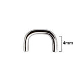 316L Surgical Steel Short Staple Shaped Septum Retainer by Fashion Hut Jewelry