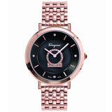 Salvatore Ferragamo Women's Minuetto Black Dial Watch - SF8201020 by Balec Group
