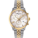 Salvatore Ferragamo Men's Duo Silver Dial Watch - SFEZ00220 by Balec Group