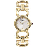 Salvatore Ferragamo Women's Double Gancini Silver Dial Watch - SFYD00221 by Balec Group