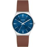 Skagen Men's Espresso Blue Dial Watch - SKW6852 by Balec Group