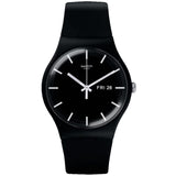 Swatch Men's Originals Power Tracking Mono Black Black Dial Watch - SO29B704 by Balec Group