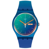 Swatch Men's Fade to Teal Blue Dial Watch - SO29N708 by Balec Group