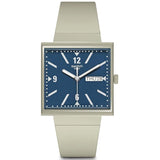 Swatch Men's Originals Bioceramic What If? Collection Blue Dial Watch - SO34T700 by Balec Group