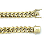 Solid 14K Gold Cuban Link Chain - 12MM 