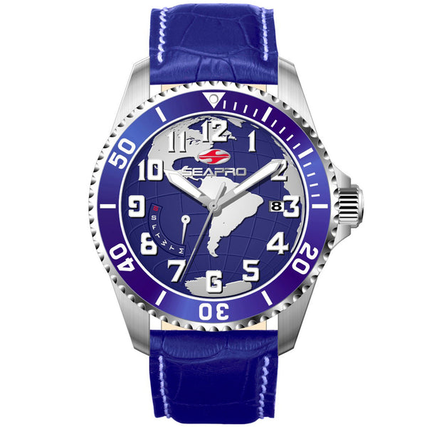 Seapro Men's Voyager Blue Dial Watch - SP2742 by Balec Group