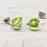 4mm Sterling Silver Spiral Ear Studs by Alexa Martha Designs