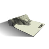 Yune Off White Grippy Yoga Mat Spruce by Yune Yoga