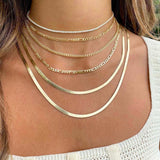 Thin Tennis Choker by By Adina Eden