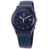 Swatch Men's Glitter Space Blue Dial Watch - SUON401 by Balec Group