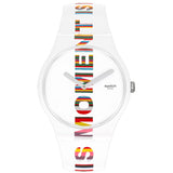 Swatch Men's Originals Swatch Art Peace Hotel Time's Magic White Dial Watch - SUOZ330 by Balec Group