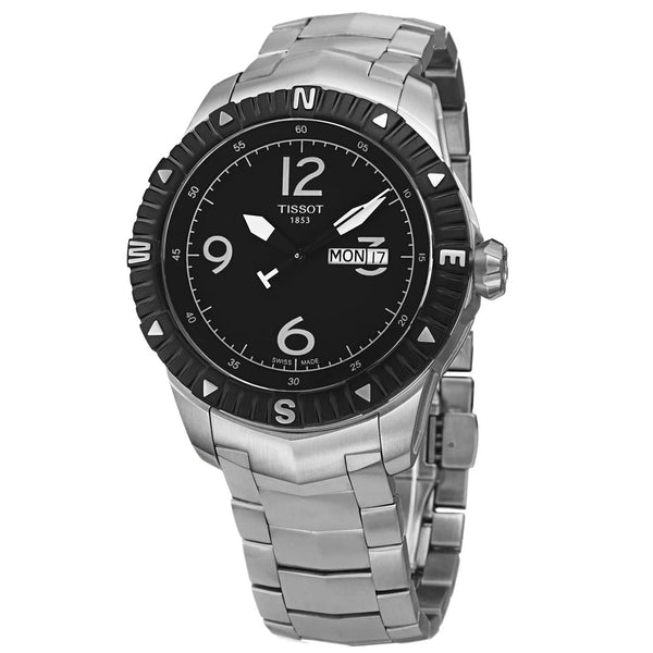 Tissot Men's T-Navigator Black Dial Watch - T0624301105700 by Balec Group