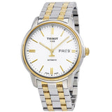 Tissot Men's Automatic III White Dial Watch - T0654302203100 by Balec Group