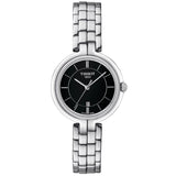 Tissot Women's Flamingo Black Dial Watch - T0942101105100 by Balec Group