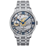 Tissot Men's Chemin Des Tourelles Squelette Silver Dial Watch - T0994051141800 by Balec Group