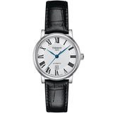 Tissot Women's Carson Premium Automatic Silver Dial Watch - T1222071603300 by Balec Group