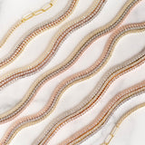 Thin Tennis Choker by By Adina Eden