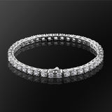 THE ICY SUMMER® - 3/4/5mm Tennis Bracelet White Gold Plated by Bling Proud | Urban Jewelry Online Store
