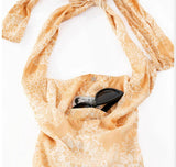 Shoulder Bag Hobo Crossbody Handbag - Havana by Fashion Hut Jewelry