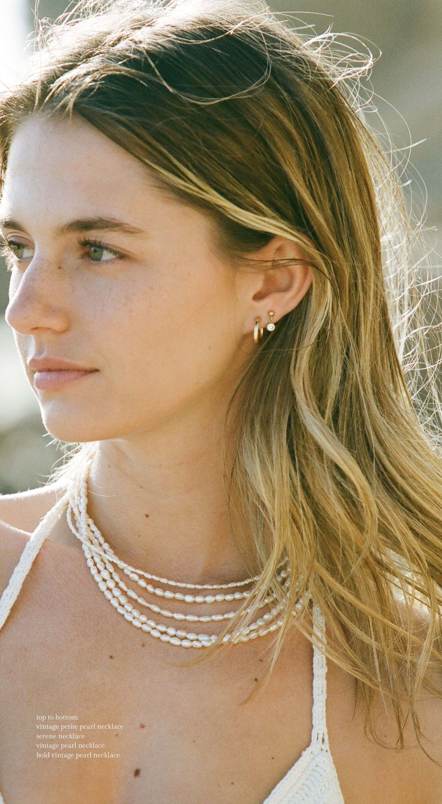 Serene Necklace by Urth and Sea