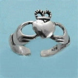 Claddagh Irish Toe Ring by Fashion Hut Jewelry