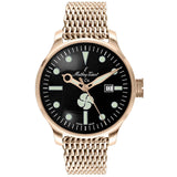Mathey Tissot Men's Elica Black Dial Watch - U121PN by Balec Group