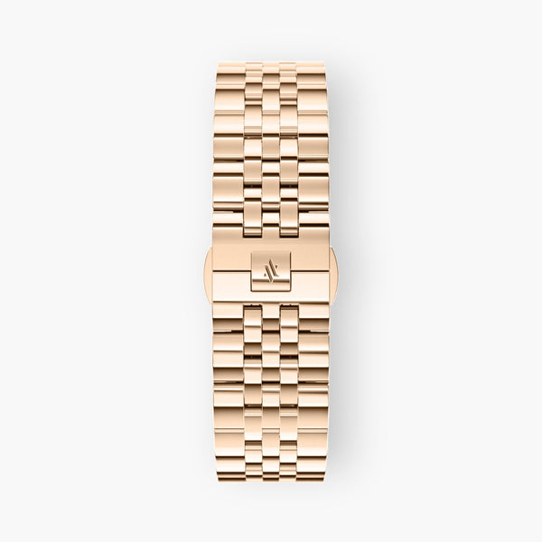 Rose Gold Link Strap 18mm by VANNA