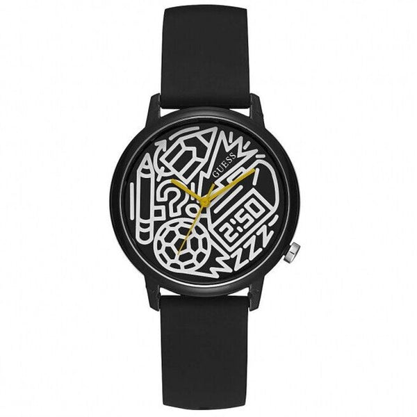 Guess Women's Classic Black Dial Watch - V0023M8 by Balec Group