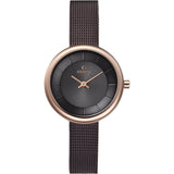 Obaku Women's Classic Black Dial Watch - V146LXVNMN by Balec Group