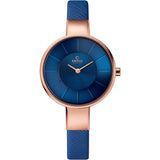 Obaku Women's Sol Blue Dial Watch - V149LXVLRA by Balec Group