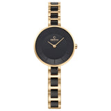 Obaku Women's Vind Black Dial Watch - V183LXGBSB by Balec Group