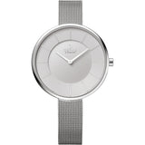 Obaku Women's Sand White Dial Watch - V185LXCIMC by Balec Group