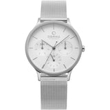 Obaku Women's Lind White Dial Watch - V212LMCIMC by Balec Group