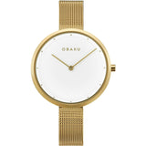 Obaku Women's Classic White Dial Watch - V227LXGIMG by Balec Group