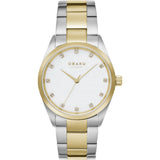 Obaku Women's Chili Butter White Dial Watch - V263LXFWSF by Balec Group