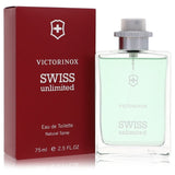 Swiss Unlimited by Victorinox Eau De Toilette Spray 2.5 oz for Men