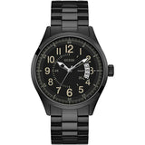 Guess Men's Classic Black Dial Watch - W1245G3 by Balec Group