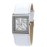 Guess Women's Mini Graphix Silver Dial Watch - W75023L2 by Balec Group
