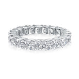 Rodiffy Moissanite 2.5 Ct Round Cut Women's Wedding Band