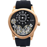 Egard Men's Quantus V3 Rose Manual Wind Brown Dial Watch - WCH-5072-M-ROS by Balec Group
