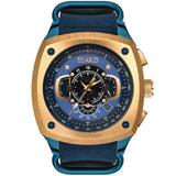 Egard Men's V1-Viking Suri Blue Dial Watch - WCH-5083-Y0N178 by Balec Group