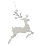 Reindeer Ornament w/White Tassel by Creative Gifts