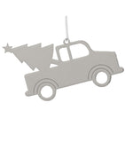 Truck w/Tree Ornament w/White Tassel by Creative Gifts