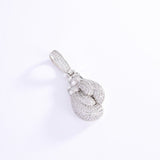 YOUNG. WILD. FREE. - Boxing Gloves Pendant - 1.5inch Charms & Pendants 