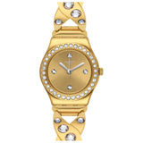 Swatch Women's Goldy Gold Dial Watch - YSG164G by Balec Group