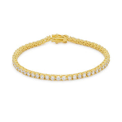 Victorian Cubic Zirconia Tennis Bracelet