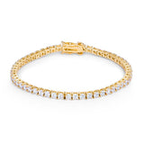 Victorian Cubic Zirconia Tennis Bracelet