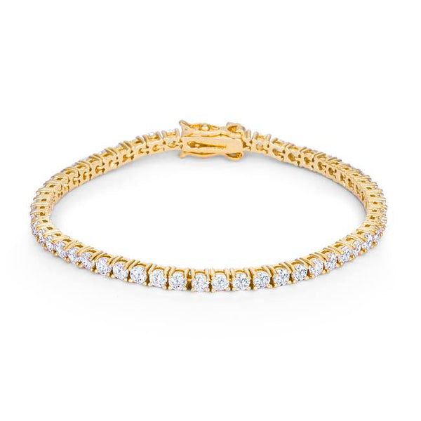 Victorian Cubic Zirconia Tennis Bracelet