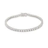 Victorian Cubic Zirconia Tennis Bracelet